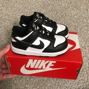Toddler panda dunks 7c
